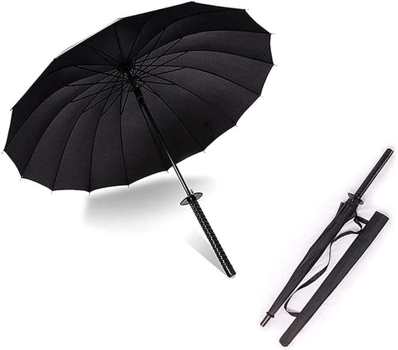 GoyalStore.Shop 'Katana Umbrella' ,Sword-Design Automatic Umbrella