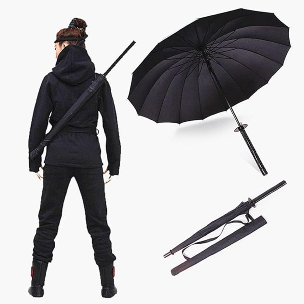 GoyalStore.Shop 'Katana Umbrella' ,Sword-Design Automatic Umbrella